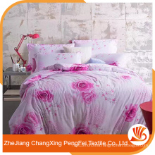 Hot sell 100% polyester modern beautiful bed sheet sets fabric
